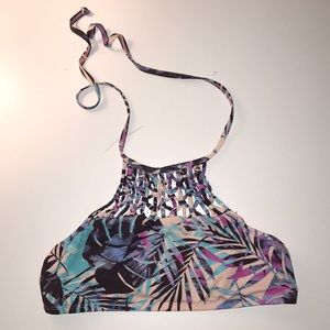 HOBIE, girls haltered bikini top